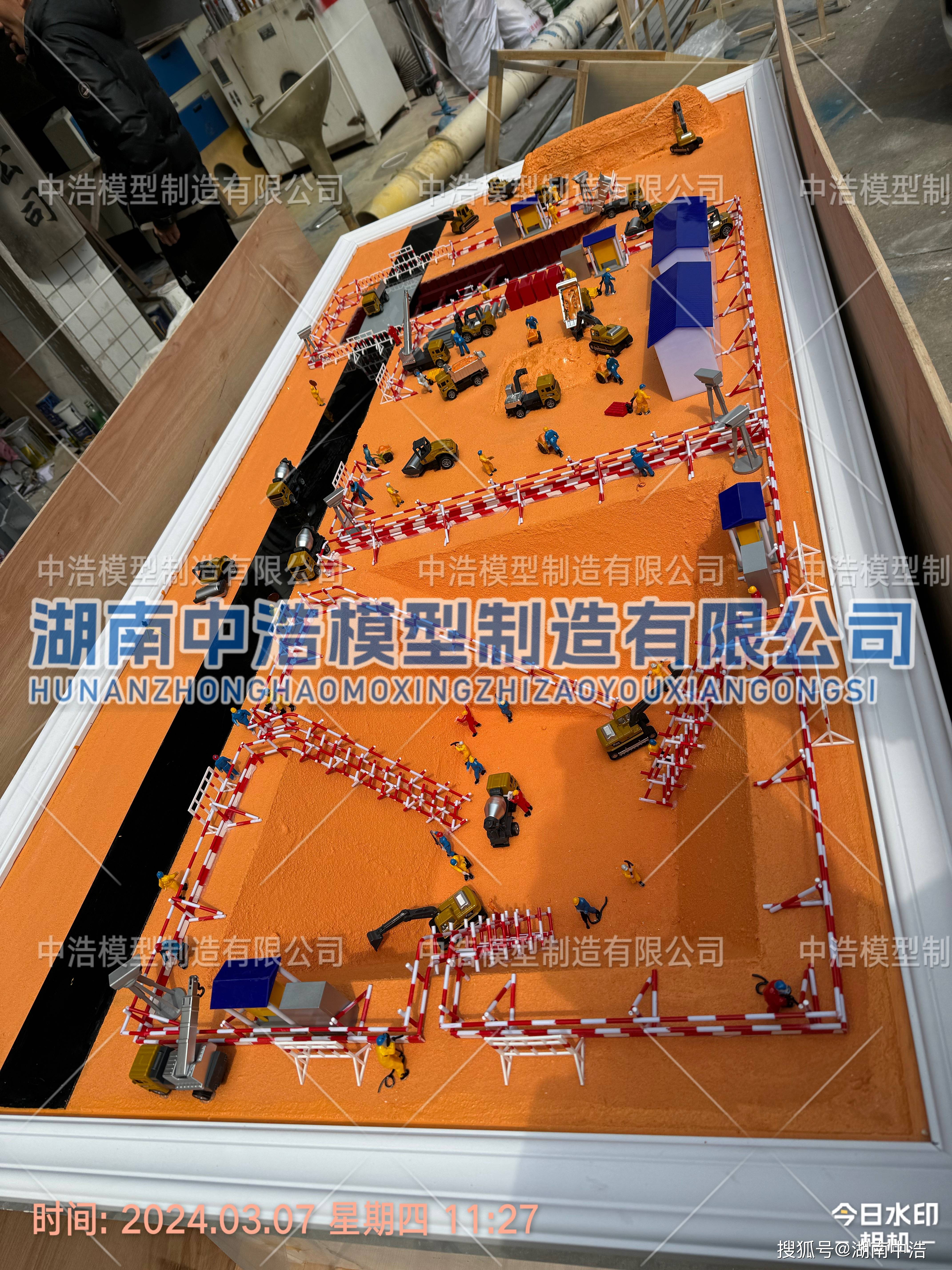 隧道施工模型 盾构机模型 架桥机模型