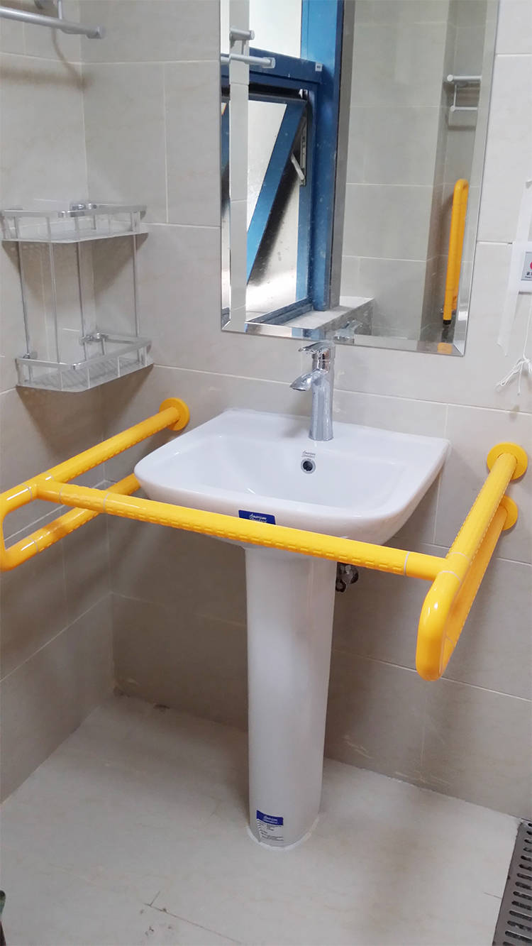 蓝品盾厕所洗手台扶手坐便器辅助扶手