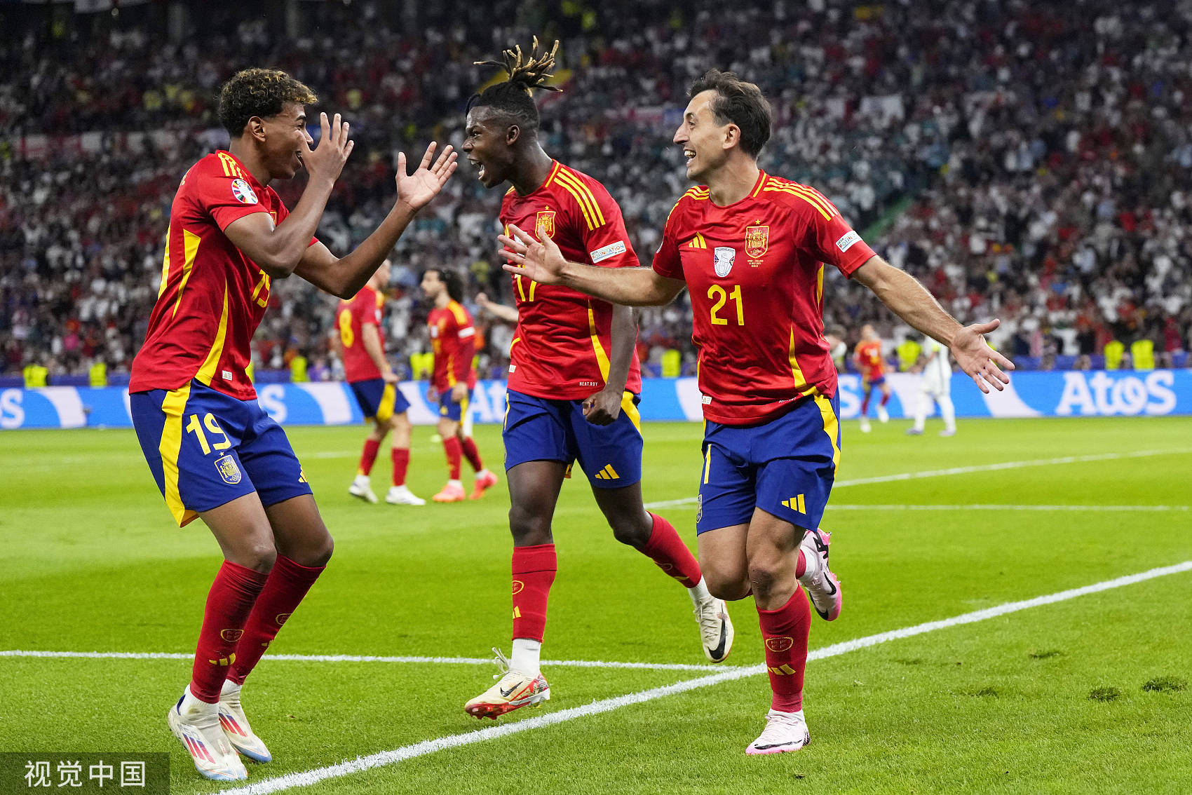 欧洲杯-奥亚萨瓦尔86分钟绝杀 西班牙2-1英格兰夺队史第4冠