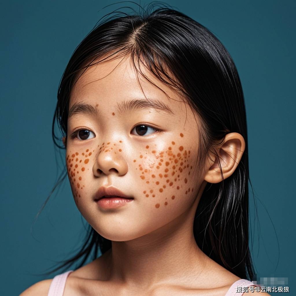 十岁女孩的"老年烦恼":10岁小女孩竟晒出老年斑_小花_太阳_小孩子