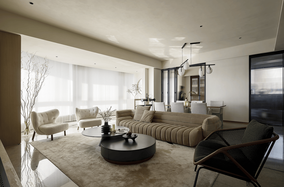 坚端高定新材料有限公司全屋整装丨营造出舒适,放松的美学生活场景!