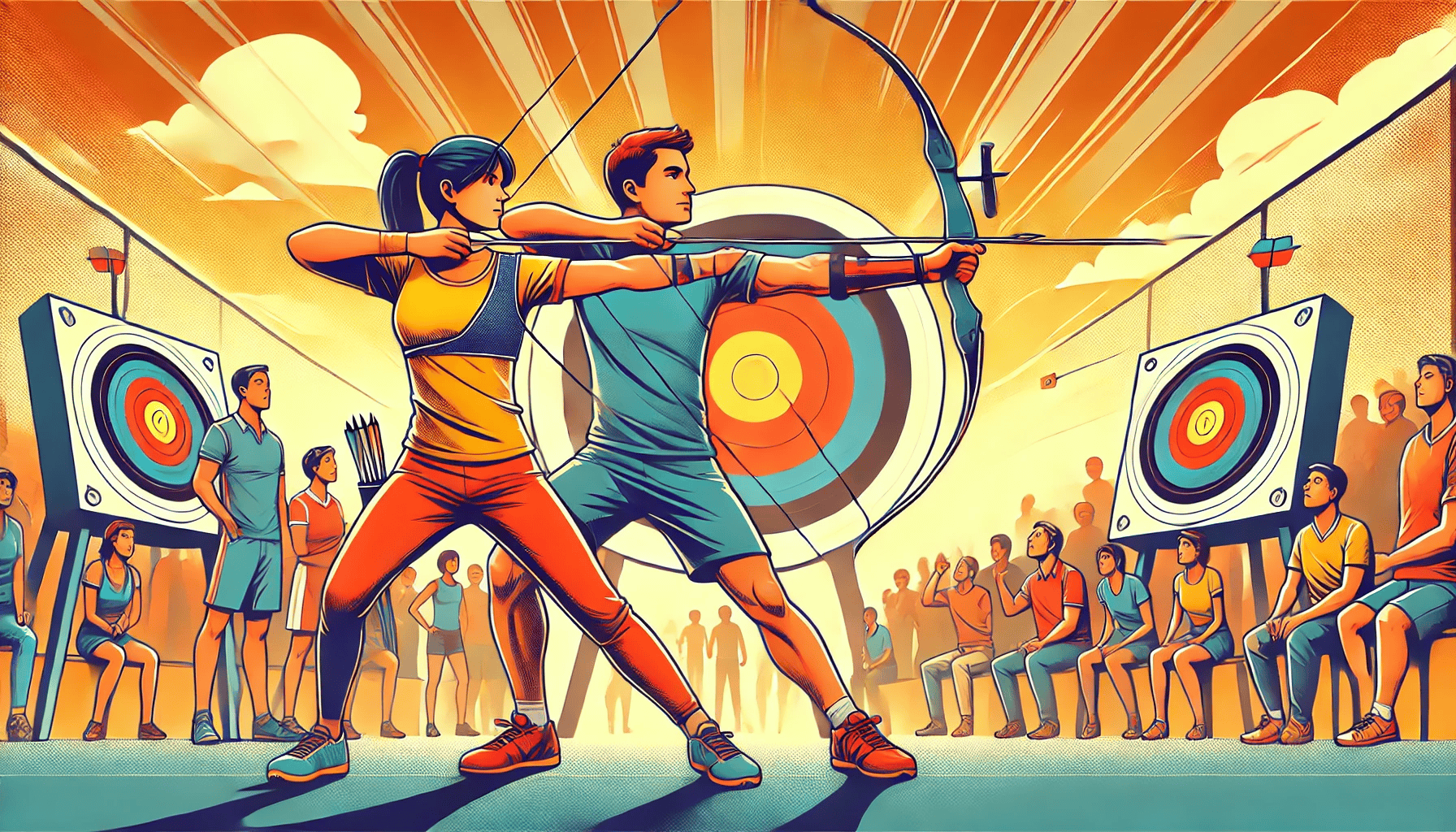 射箭混合团体:东京首亮相,韩国双箭合璧