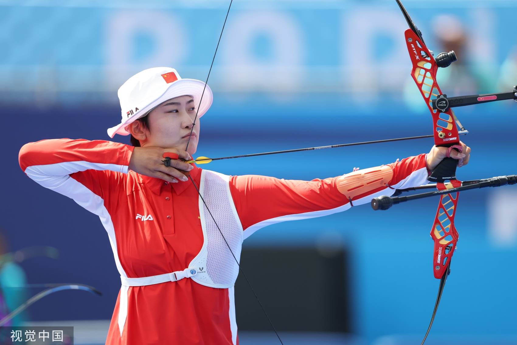 奥运女子射箭-安琦轩,杨晓蕾均遭到淘汰