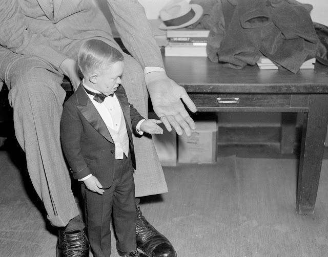 这名巨人名叫罗伯特·潘兴·瓦德罗,美国人.