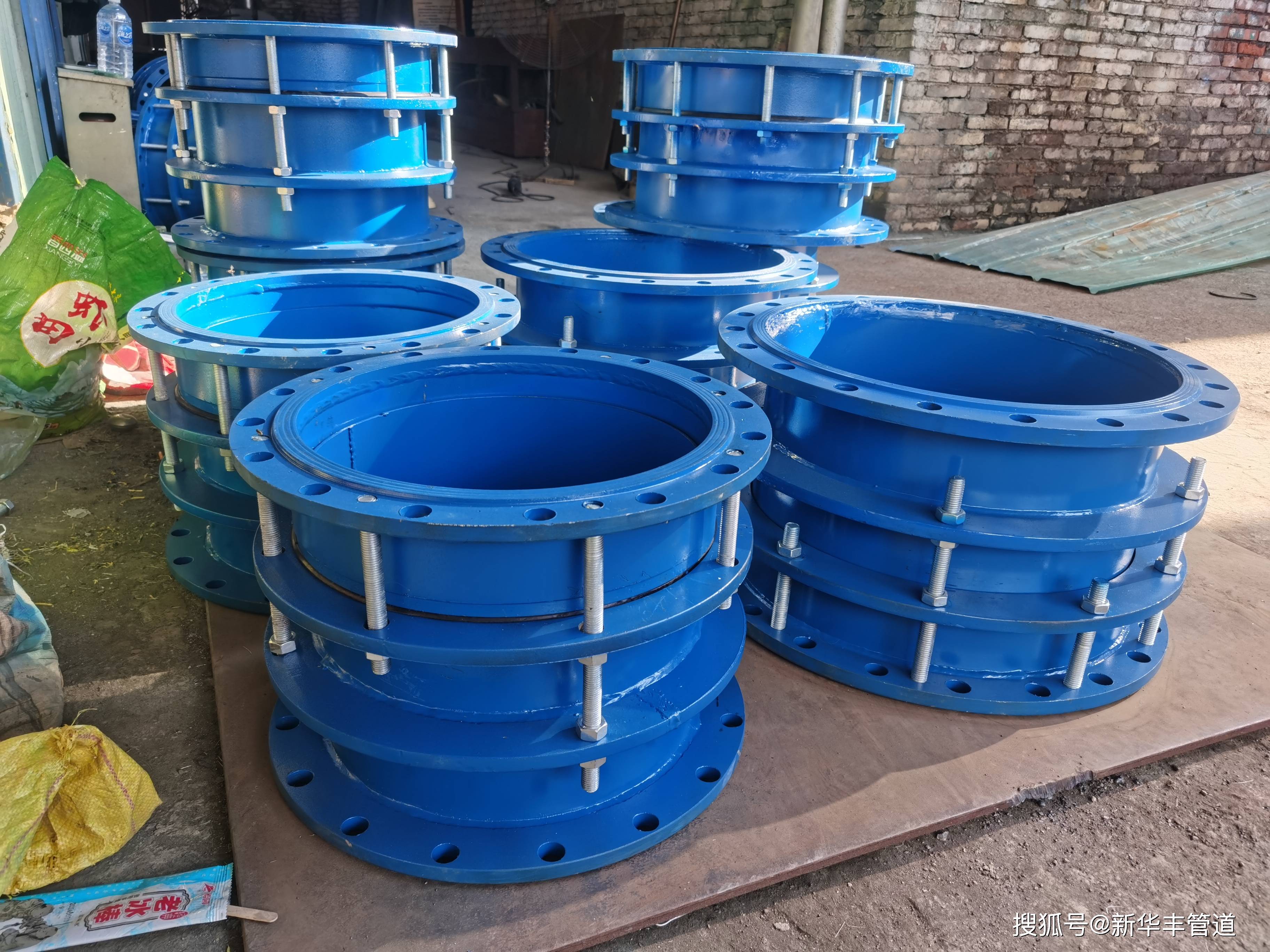 安装dn1000双法兰限位伸缩接头的步骤_管道_系统_检查