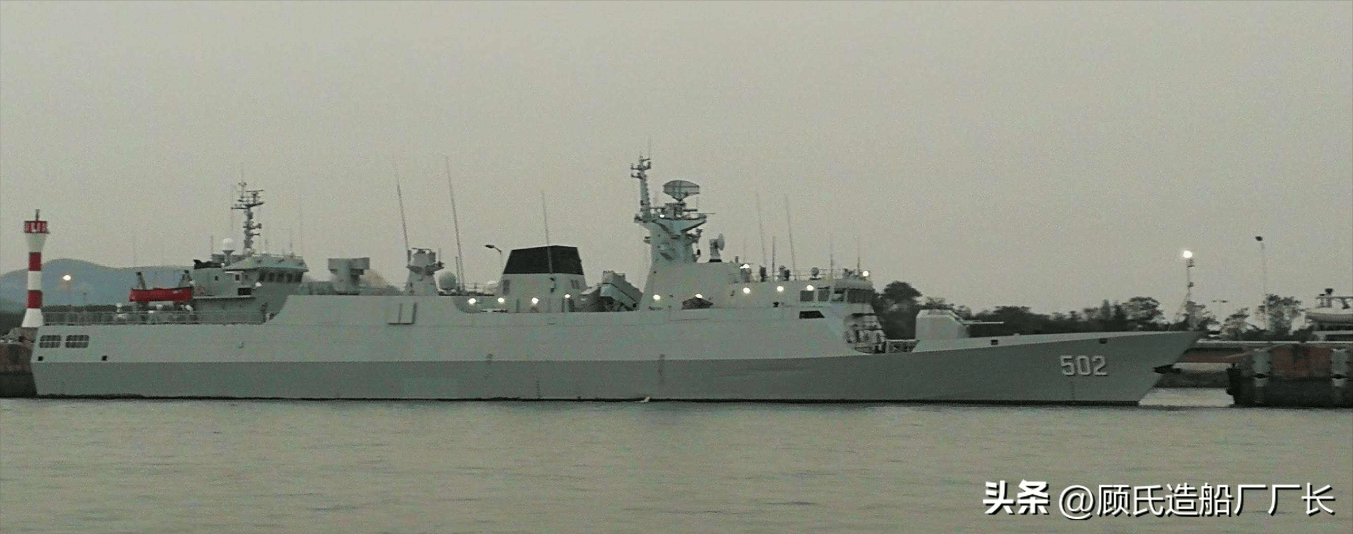 曾经继承503舷号的056型导弹护卫舰"宿州"舰性能数