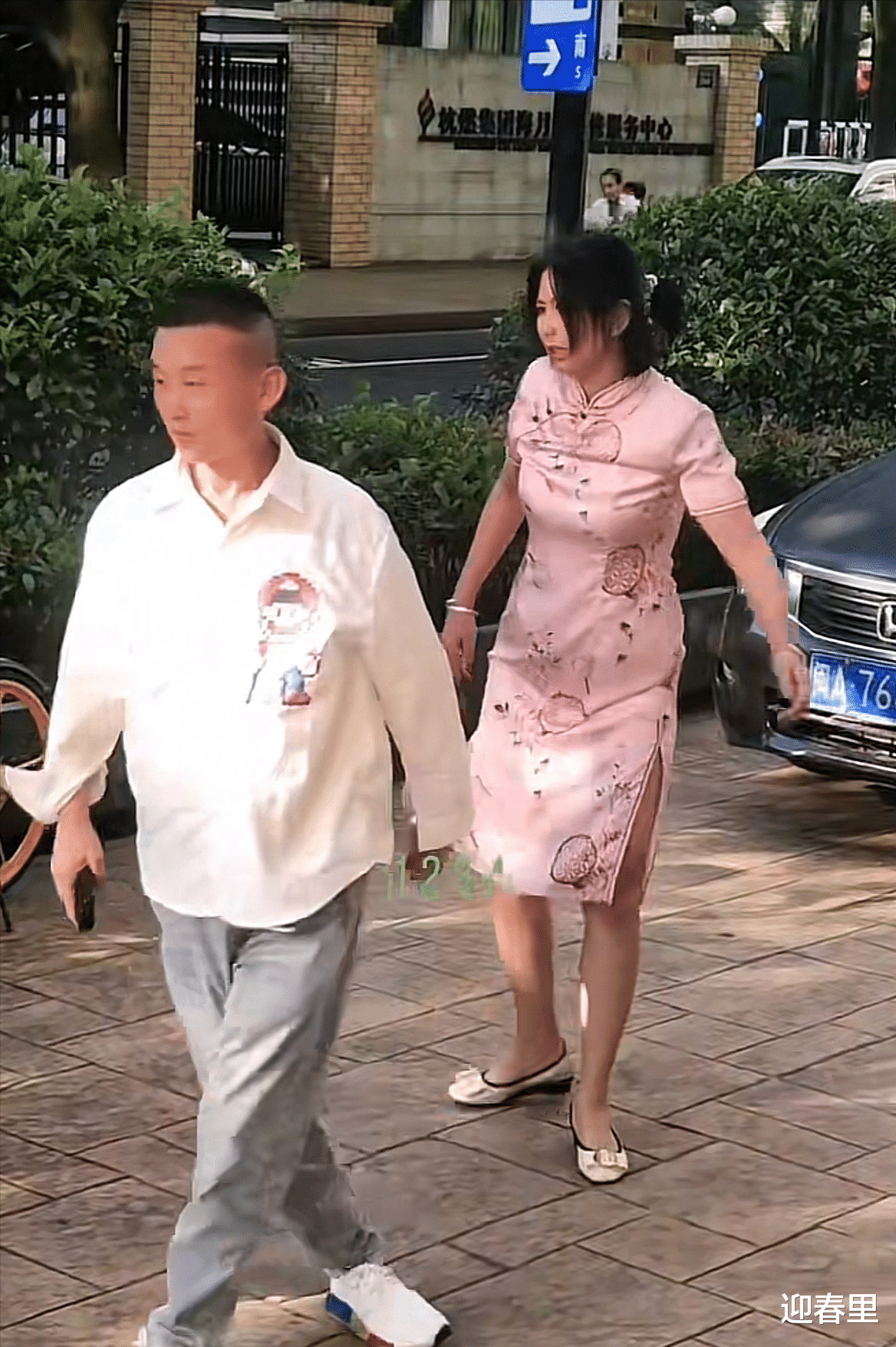 疑似一对夫妻发生争吵