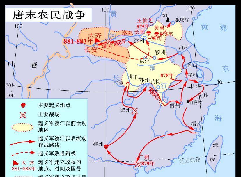 藩镇割据背景图片