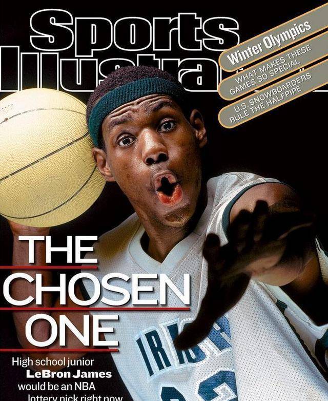 原创nba人物志:解密chosen 1往事 17岁天选之子詹姆斯当年也曾被看衰