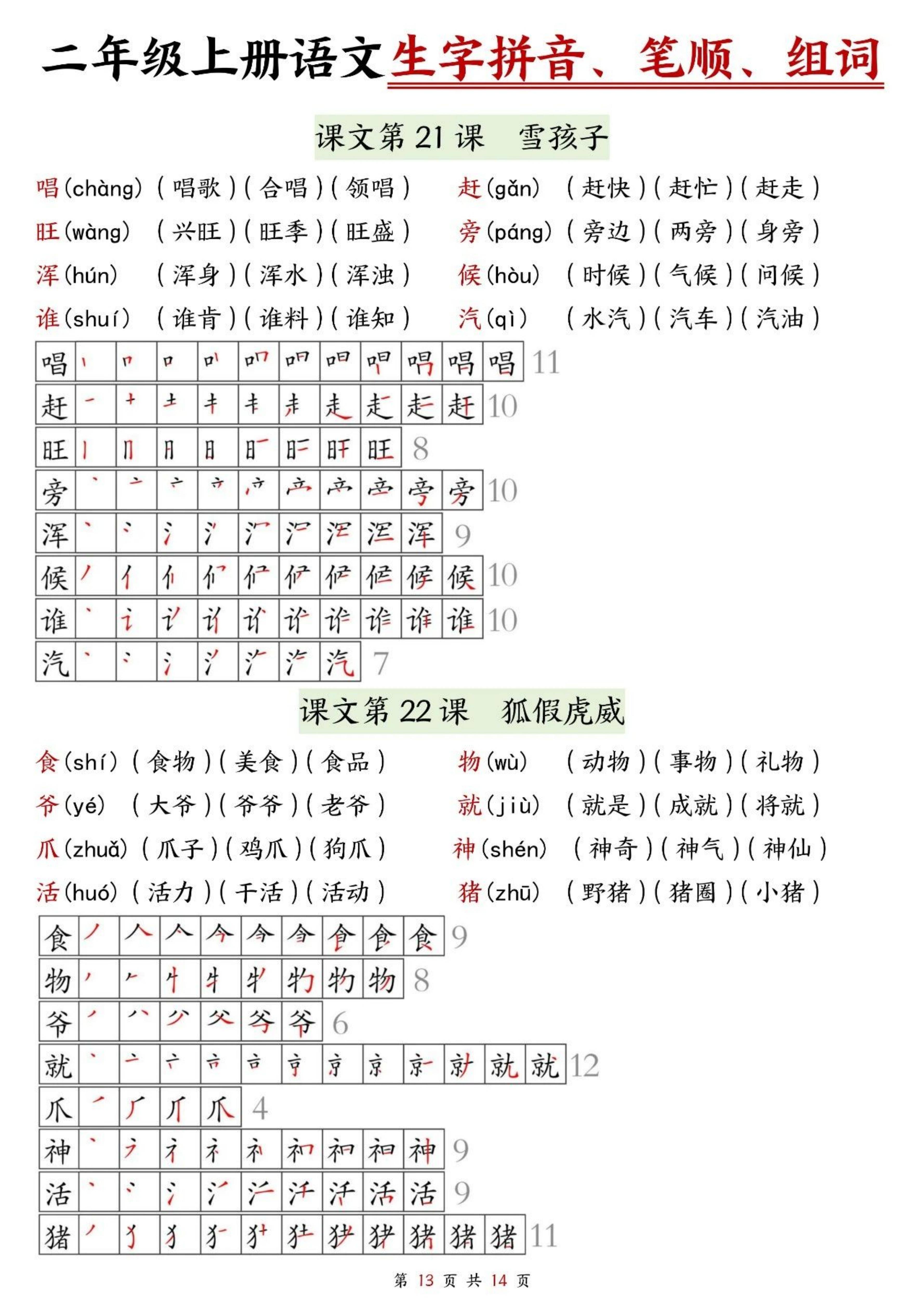 楷组词和拼音图片