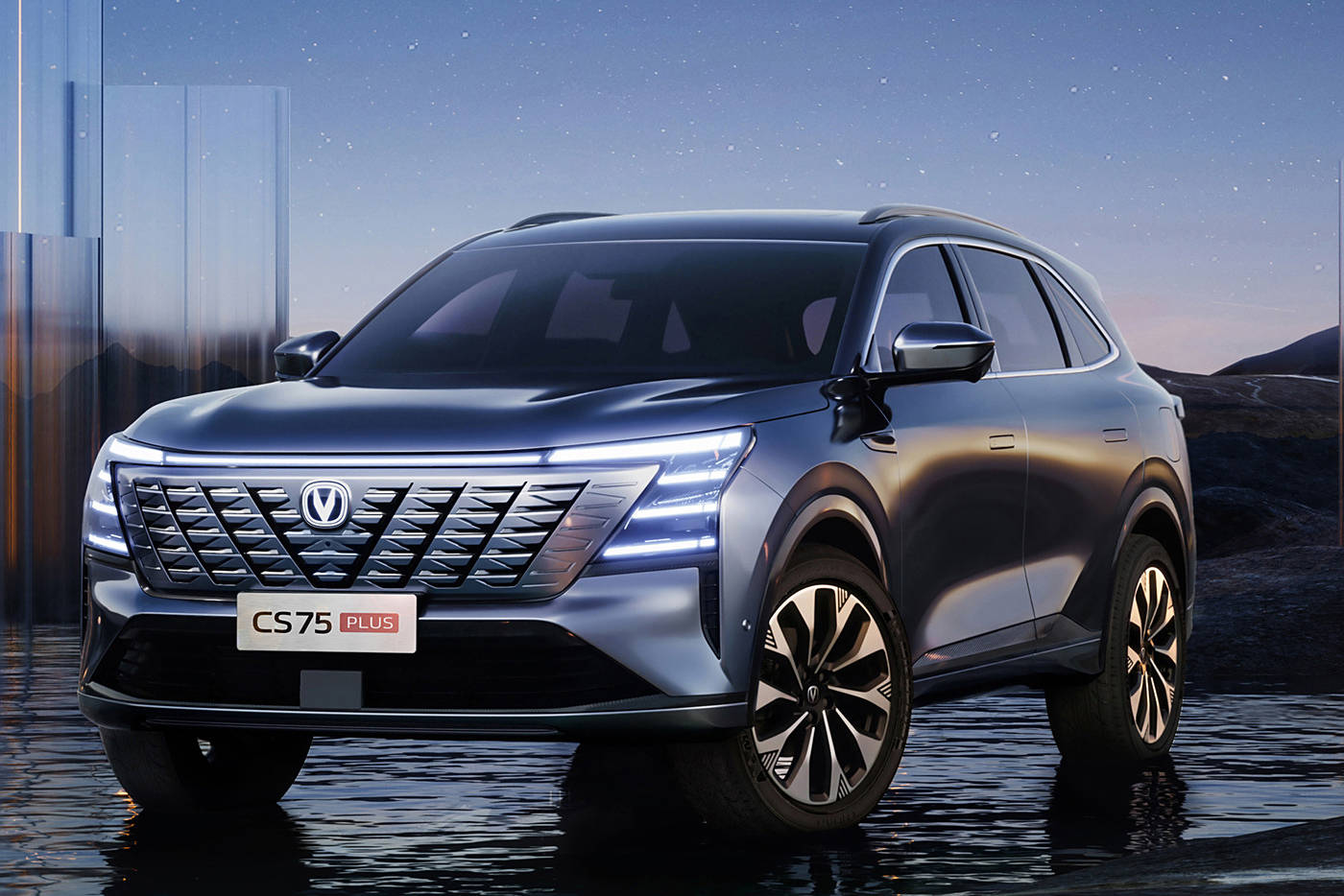 2024成都车展:全新长安cs75 plus亮相