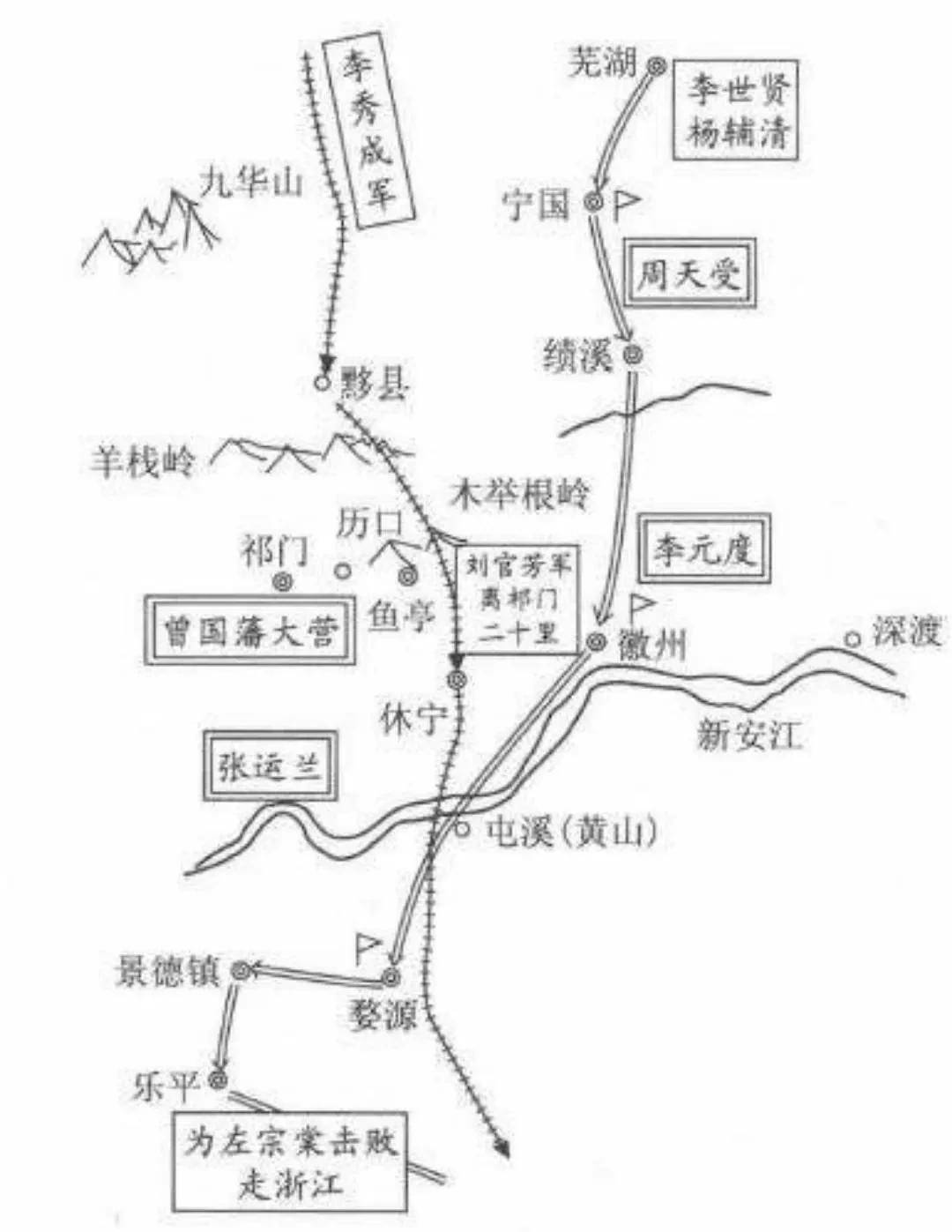 浴血集贤关:英王陈玉成精锐王牌全军覆没,麾下第一猛将力战而亡_安庆