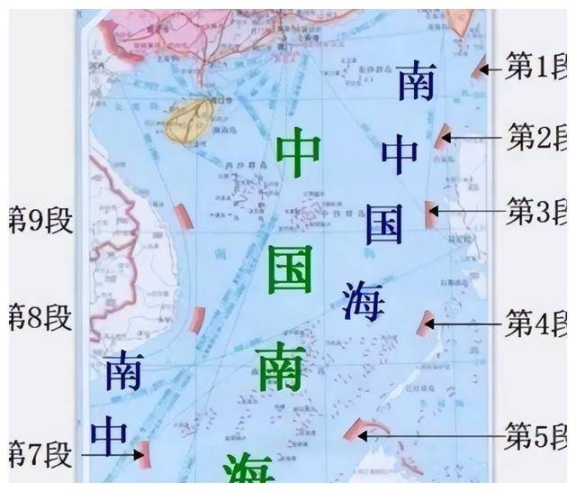 中国南海范围图片