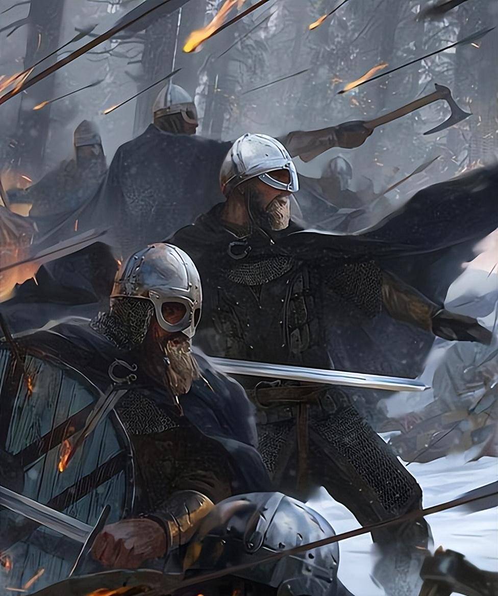 维京人有多厉害?1066年时,一位维京勇士用战斧斩杀40名英军士兵