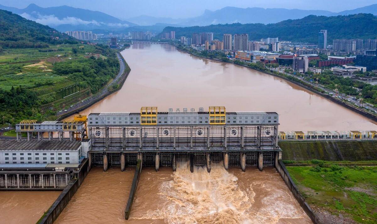 绵阳红岩水电站图片