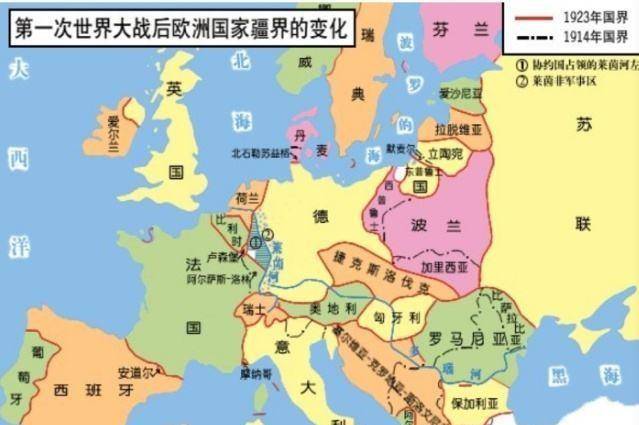 图说德国领土历史上的变迁