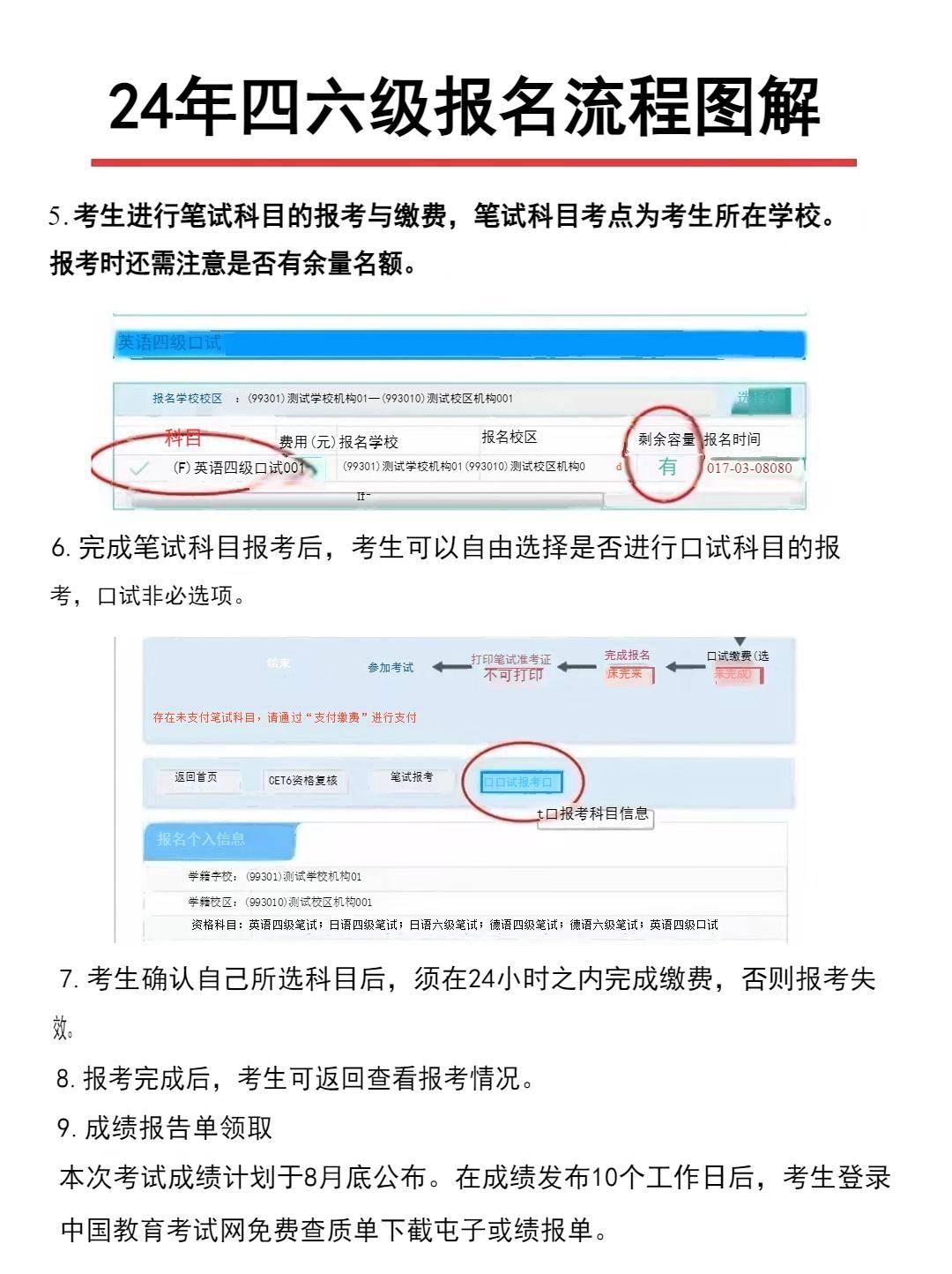 四级报名流程图解图片