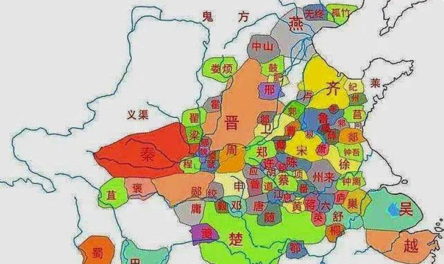 秦朝时期的世界地图图片