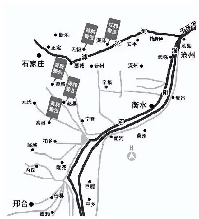 滹沱河全部地图图片