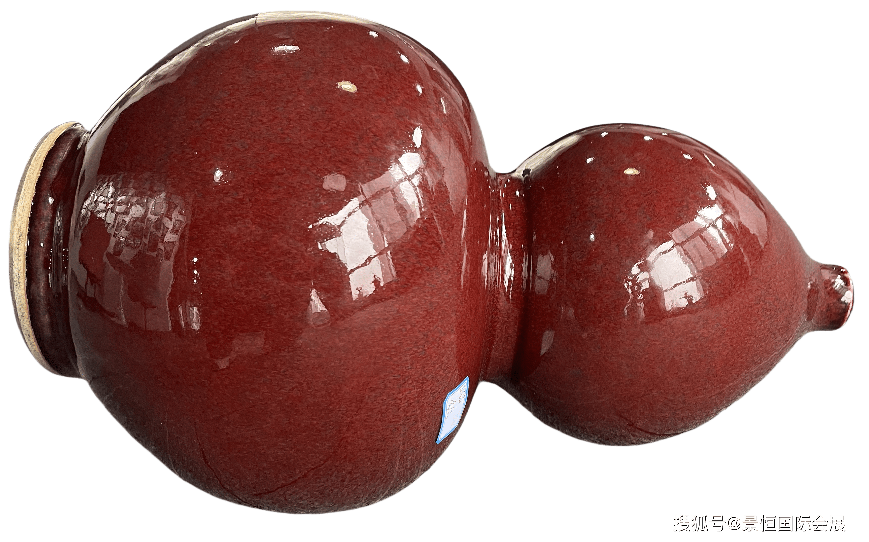 是清代瓷器中的重要品种之一：“雍正年制”款霁红釉葫芦瓶_搜狐网