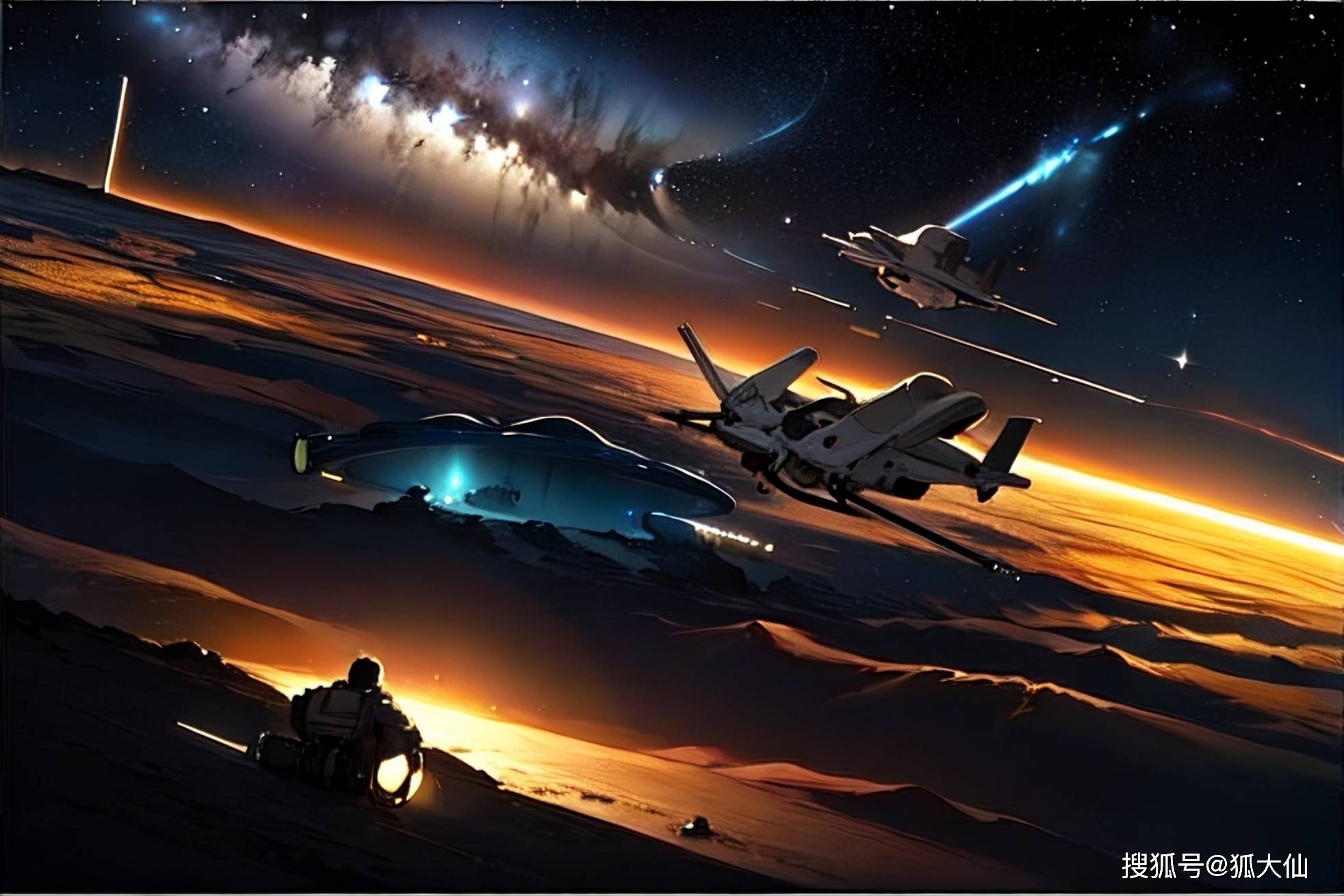 科幻史诗《宇宙争战之星际烽火》宇宙之战暂歇:星际争战中的抉择与