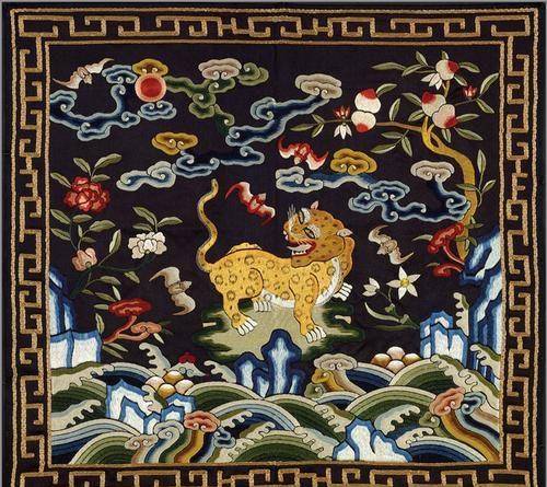 清朝武官官服补子,是什么样子的?图文又代表什么?