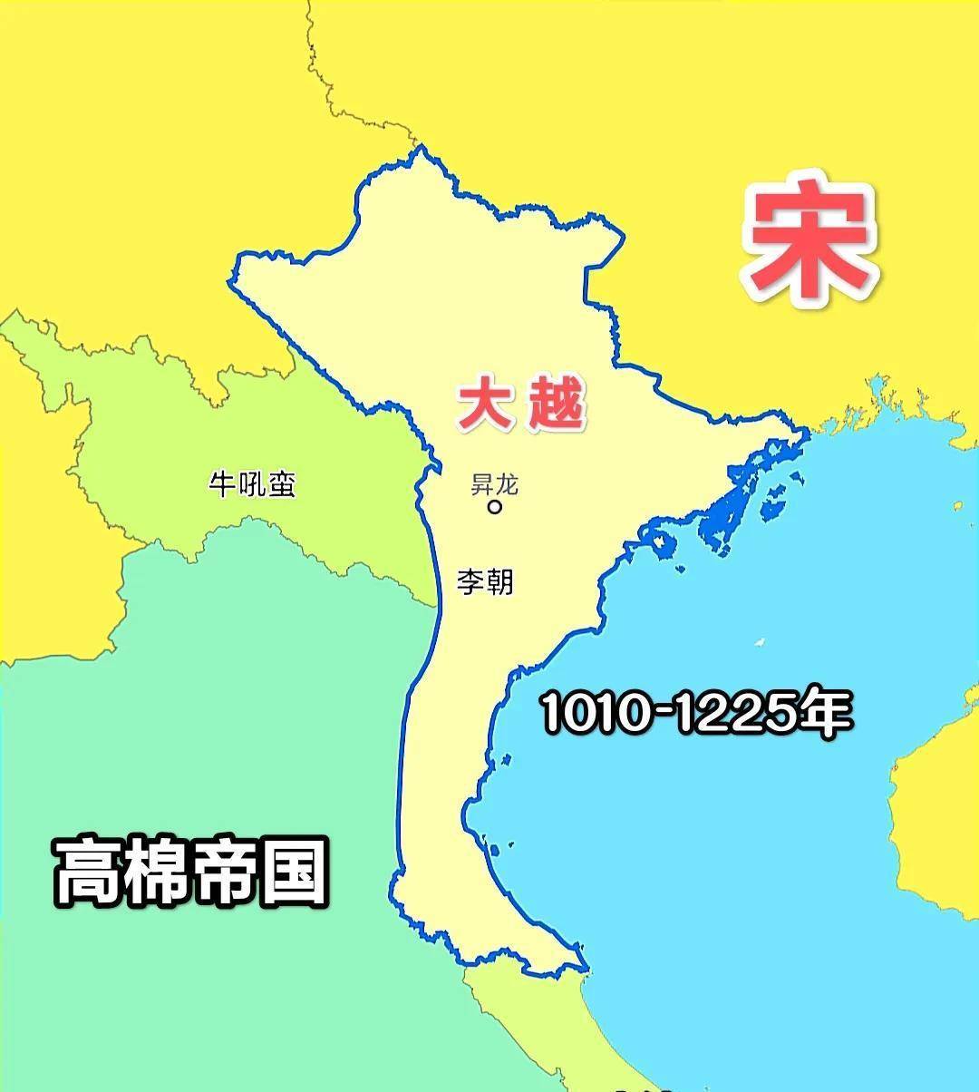 越南版图变迁:800年南进运动,如何成为东南亚国土最狭长国家?