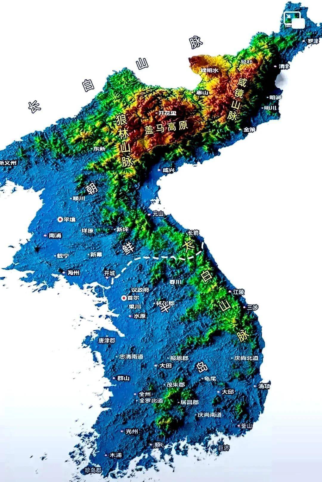 韩国离谱地图图片