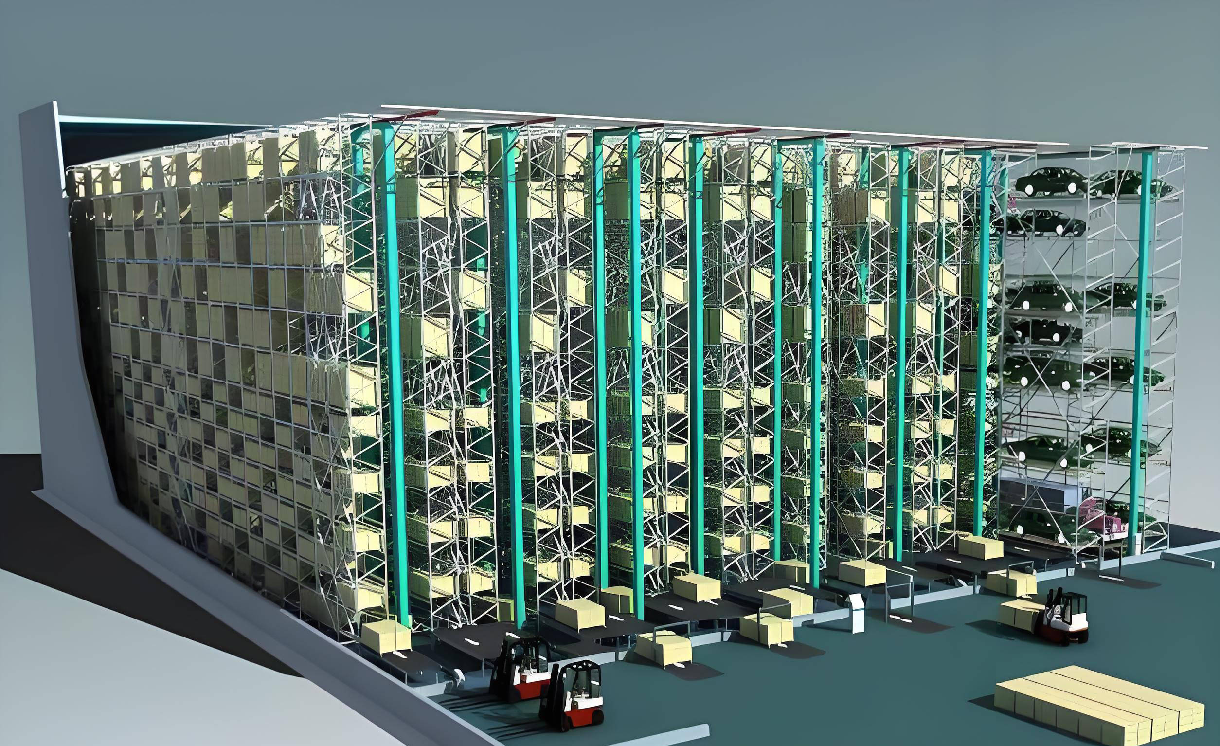 横梁式立体仓库搭建过程中需要注意什么?