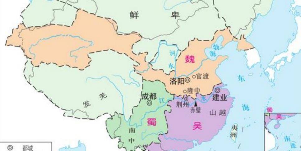 三国疆域变化图图片