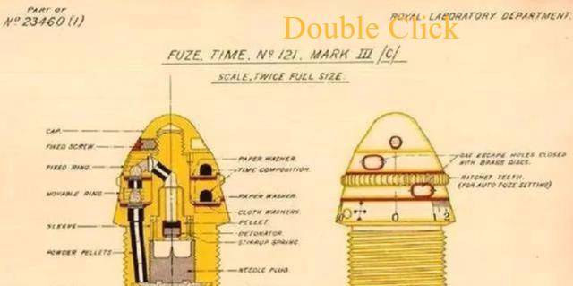 老式炮弹引信原理图图片