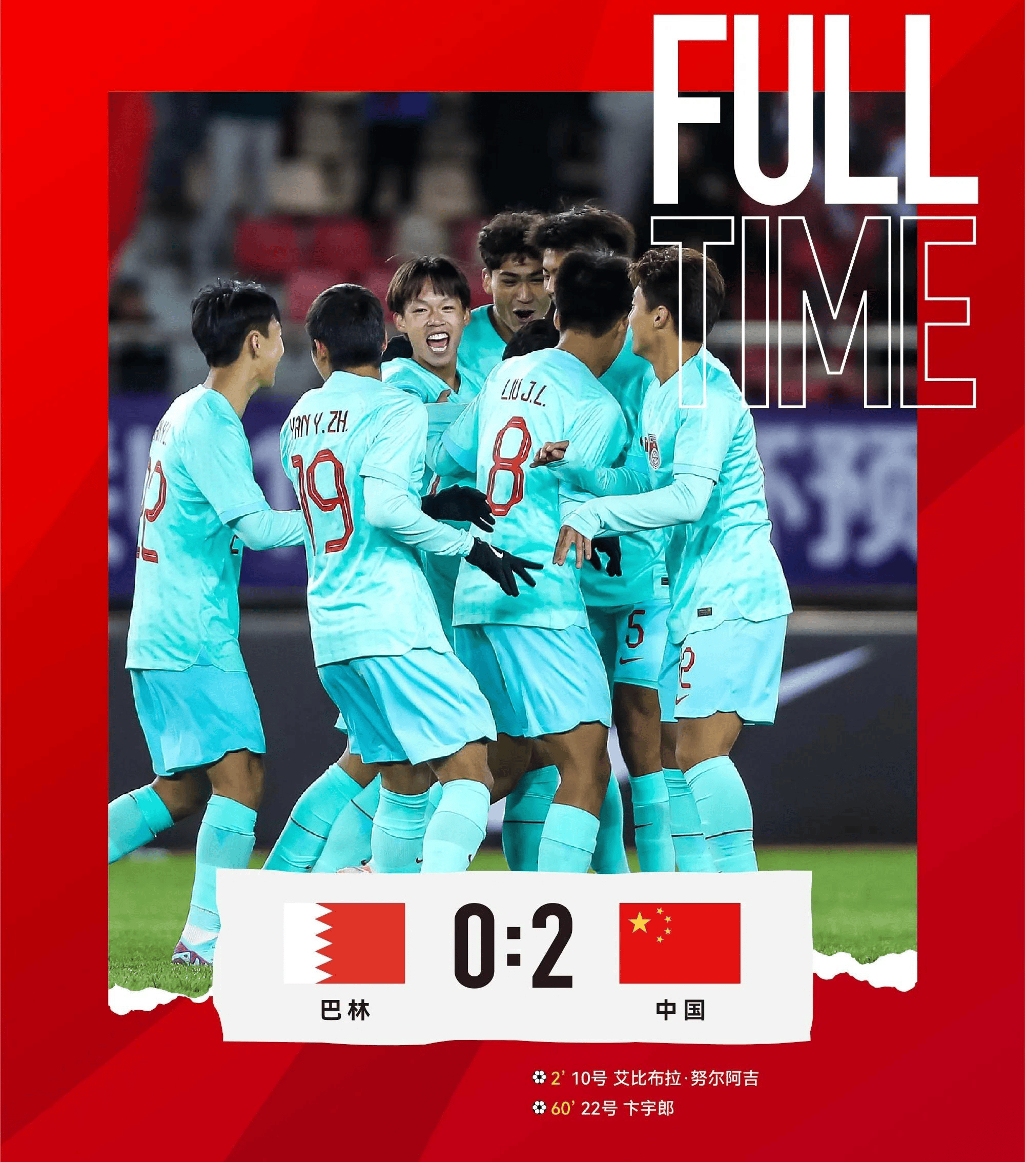 u17亚洲杯预选赛:中国2:0巴林奠定出线基础,唯一挑战是老对手韩国