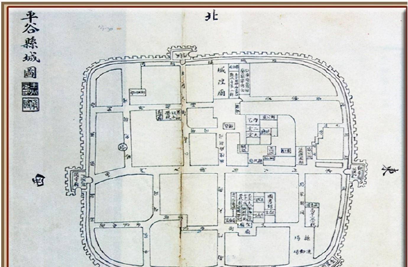 平谷和蓟县交界地地图图片