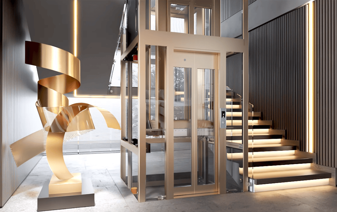 一款让你心动的别墅电梯