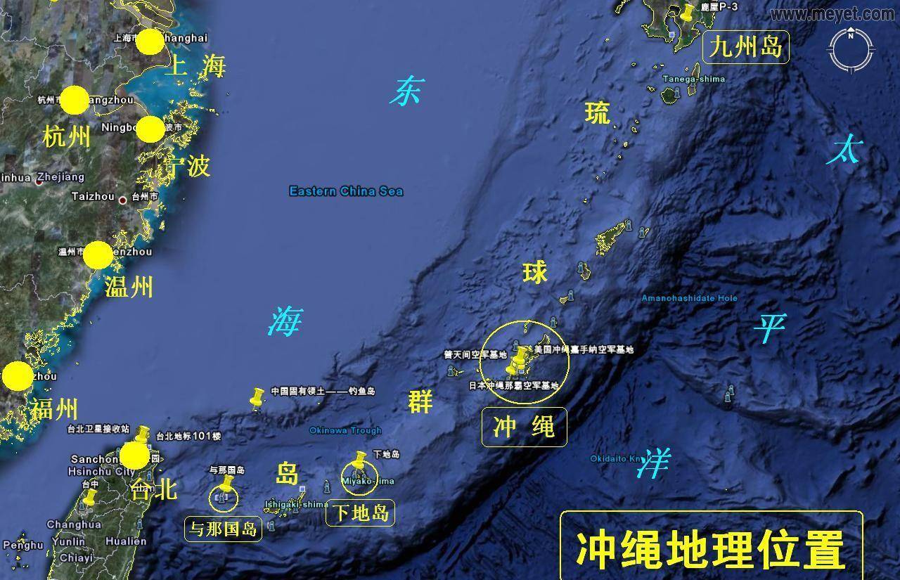 中途岛与关岛距离图图片