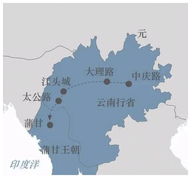 1293年,忽必烈派3万远征军从泉州出发进攻爪哇国.