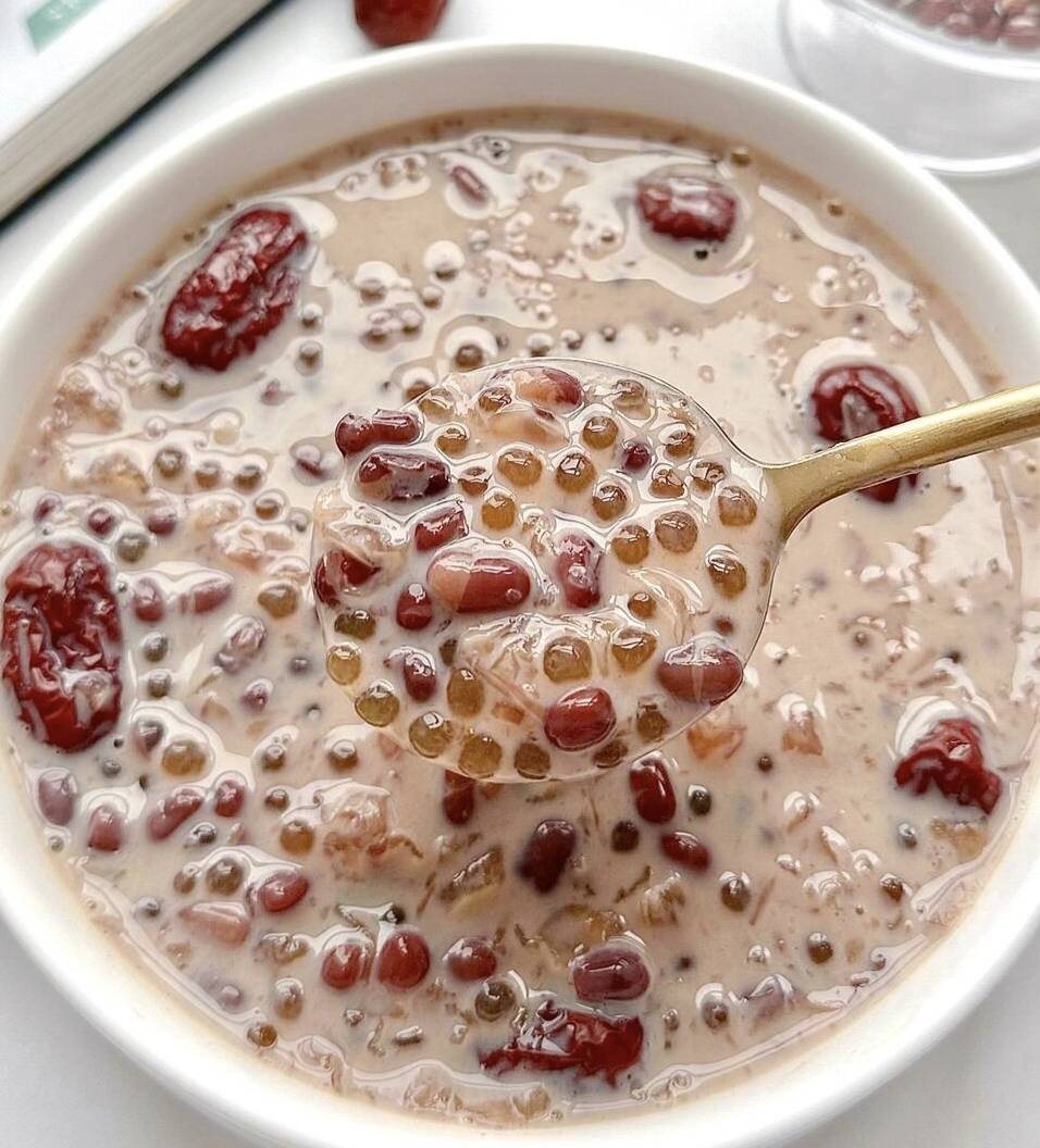 面色蜡黄!气色差!一定要来喝这个红豆西米露!