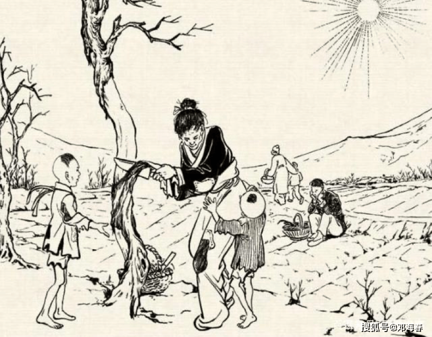 古代饥荒,为什么百姓宁愿吃草根、啃树皮,也不去抓河里的鱼虾?_旱灾_水资源_鱼可