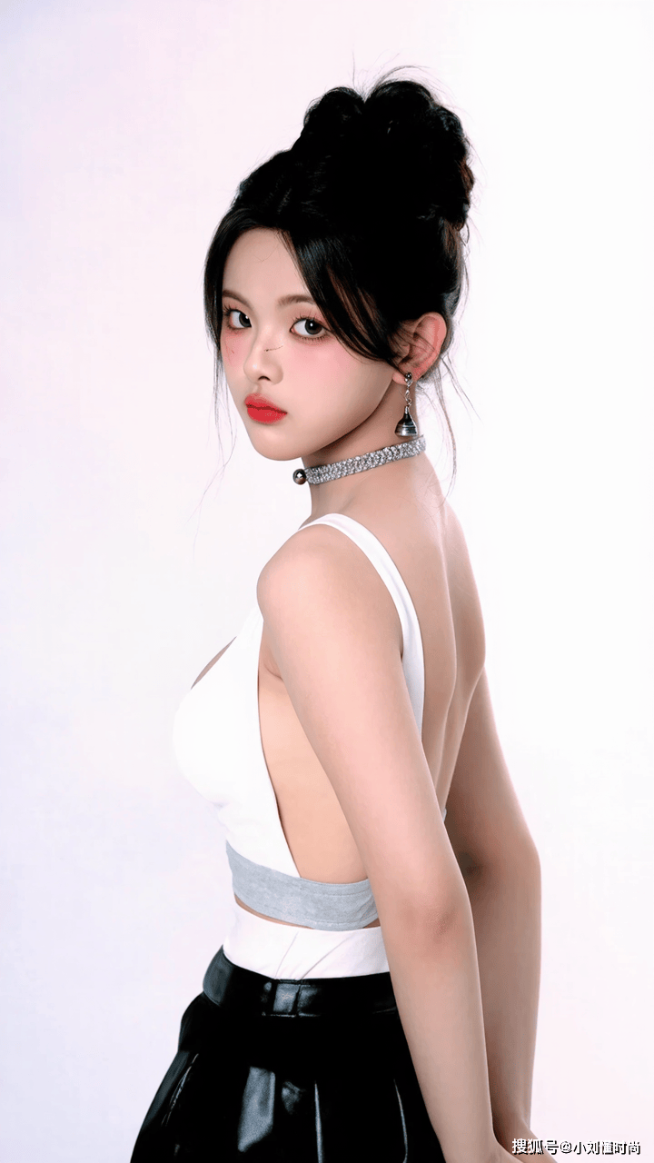 杨超越时尚写真大赏:青春活力与性感魅力的碰撞