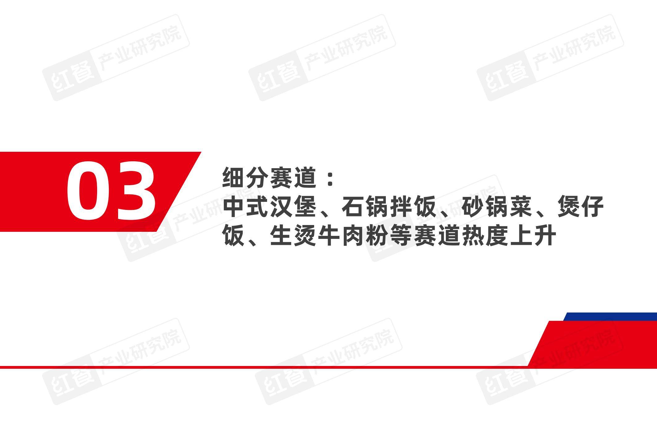 红餐产业研究院：2024年小吃快餐品类发展报告，细分赛道概况分析