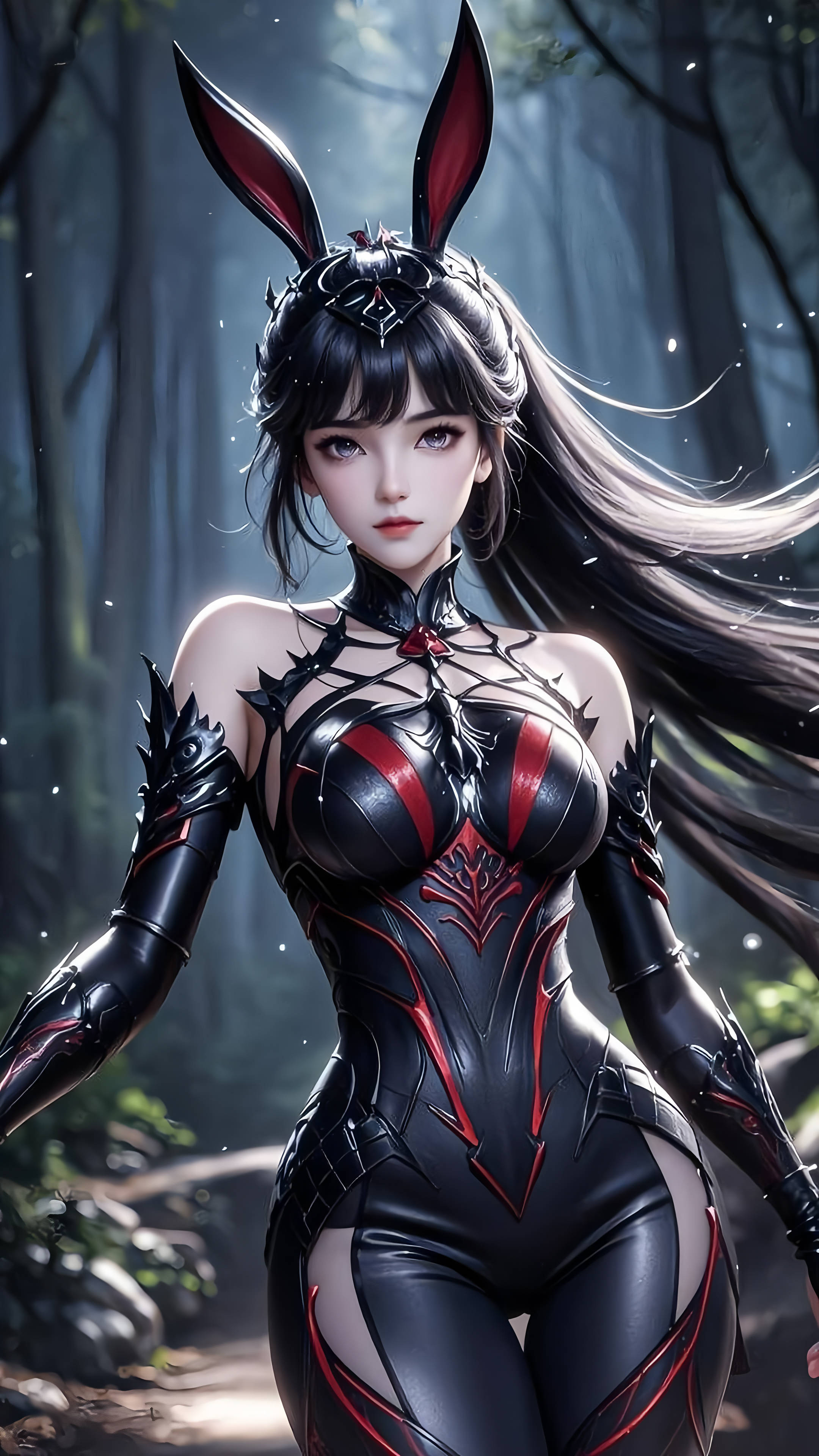 小舞变身二次元女神:这样的国漫风格壁纸,你们喜欢吗?