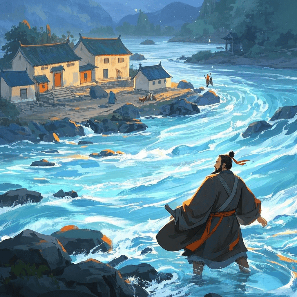 大禹治水:三过家门而不入的传奇