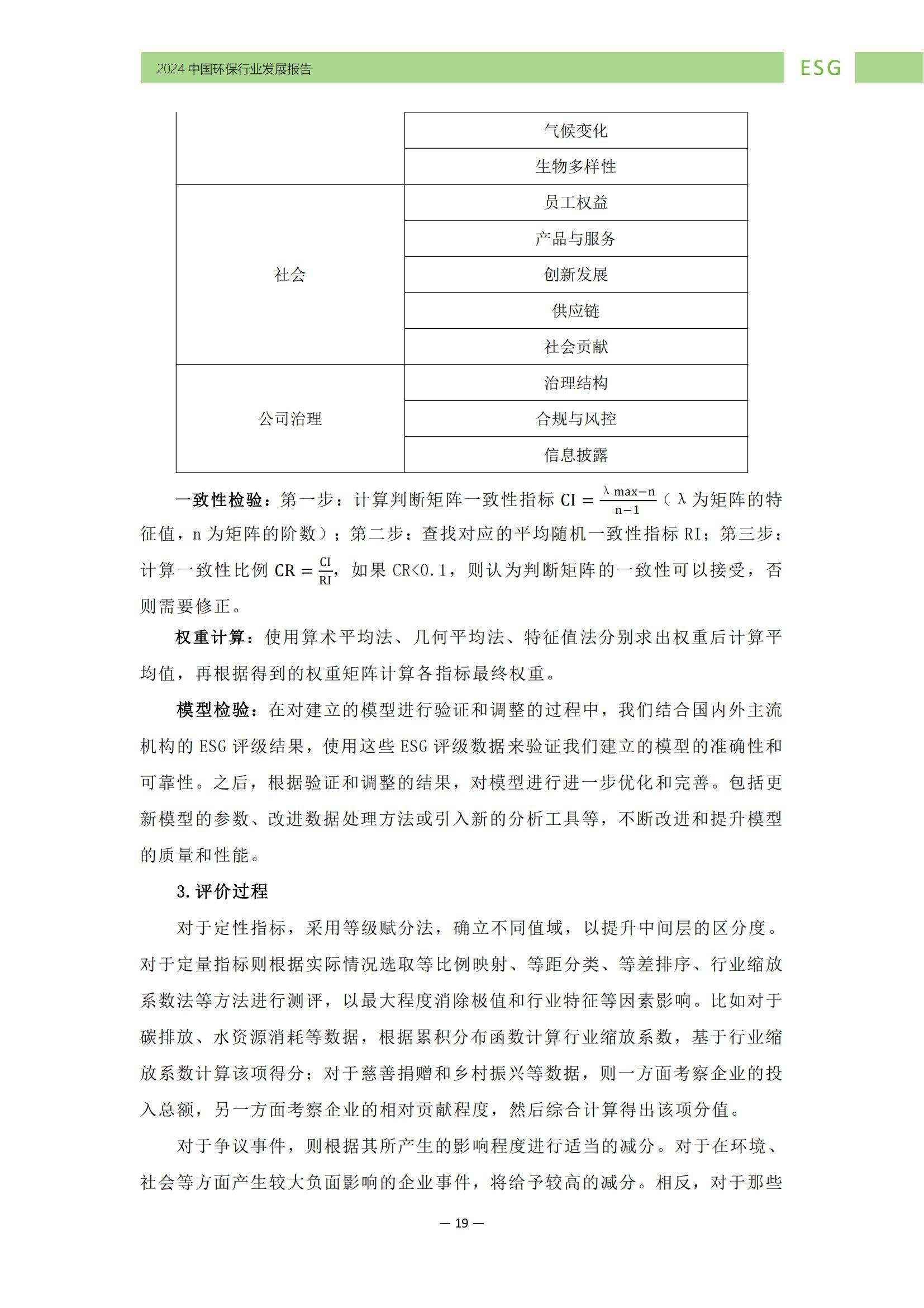 中华环保联合会：2024年中国环保行业ESG发展现状，发展特征分析-报告智库