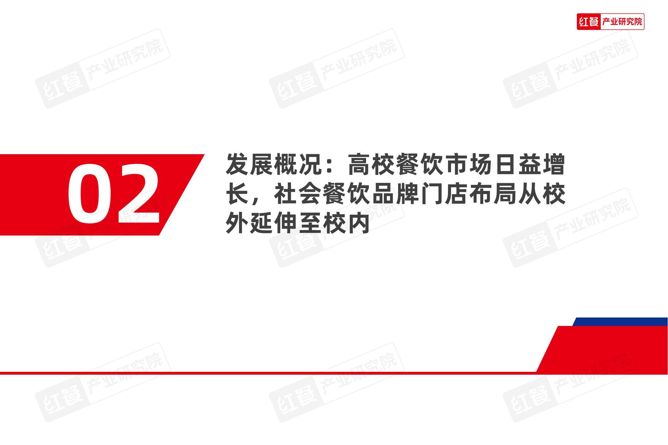 红餐研究院：2025中国高校餐饮业现状分析，中国高校餐饮研究报告-报告智库