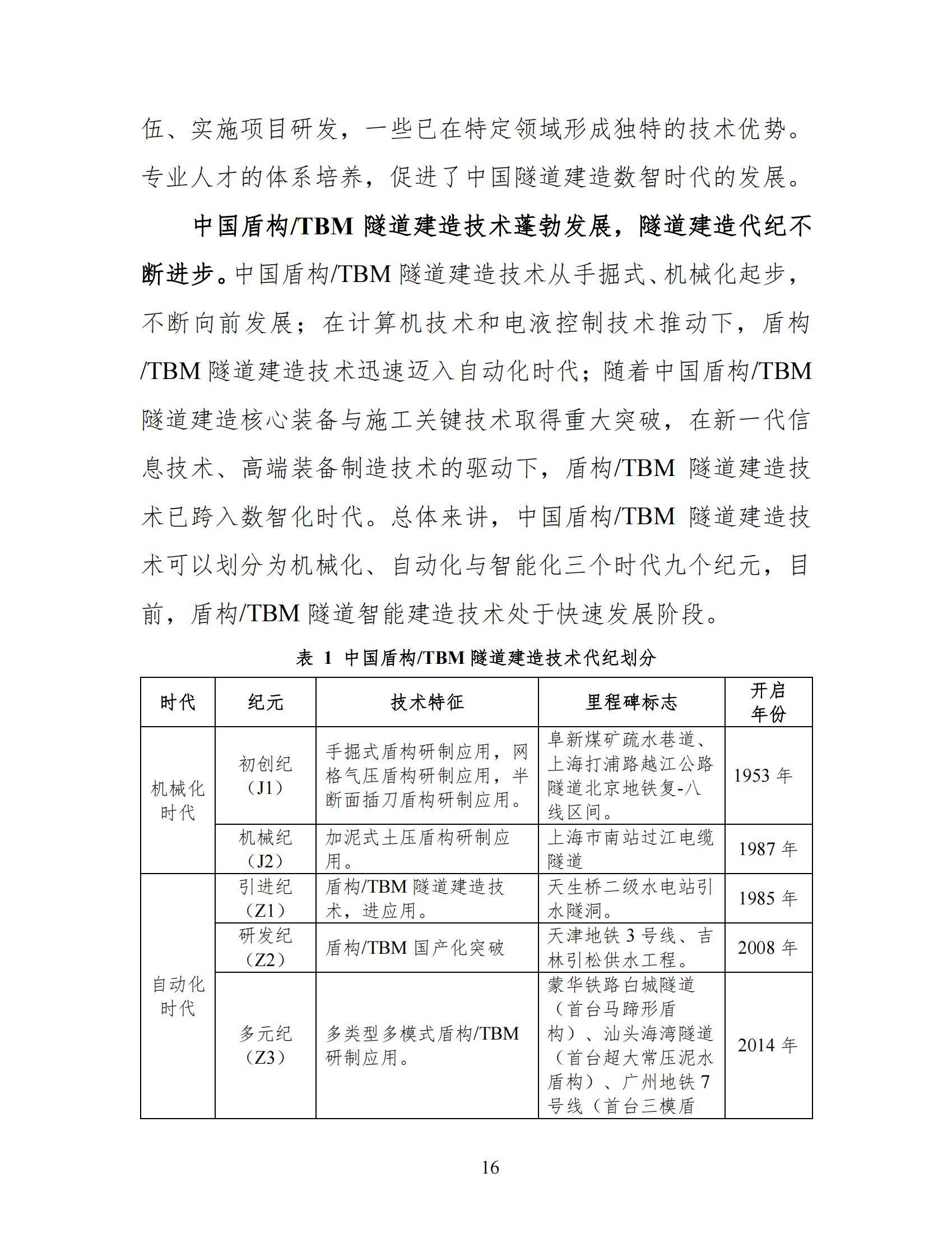 2024年中国盾构TBM隧道智能建造发展报告，中国盾构工程科技新进展-报告智库