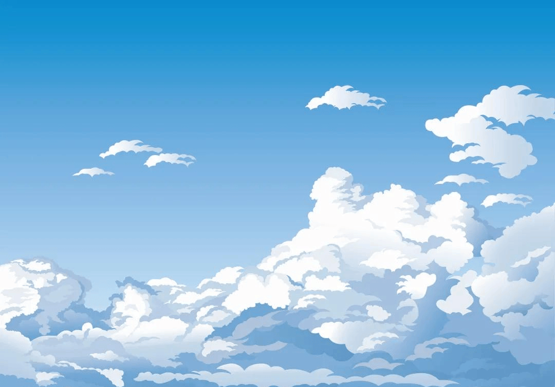 原画在线课堂动漫风格的天空色调与你共赏夏天的浪漫