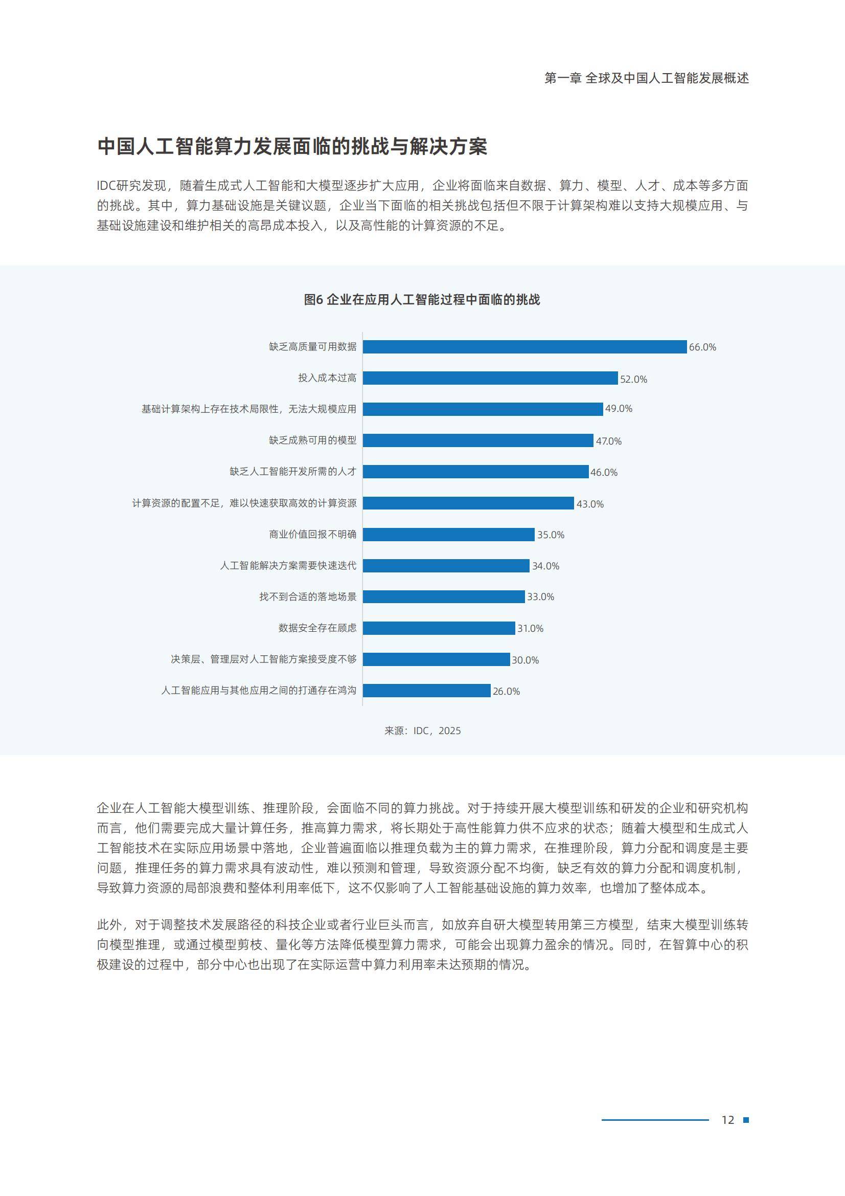 2025年中国人工智能算力发展研究报告，AI智能算力规模与技术突破-报告智库