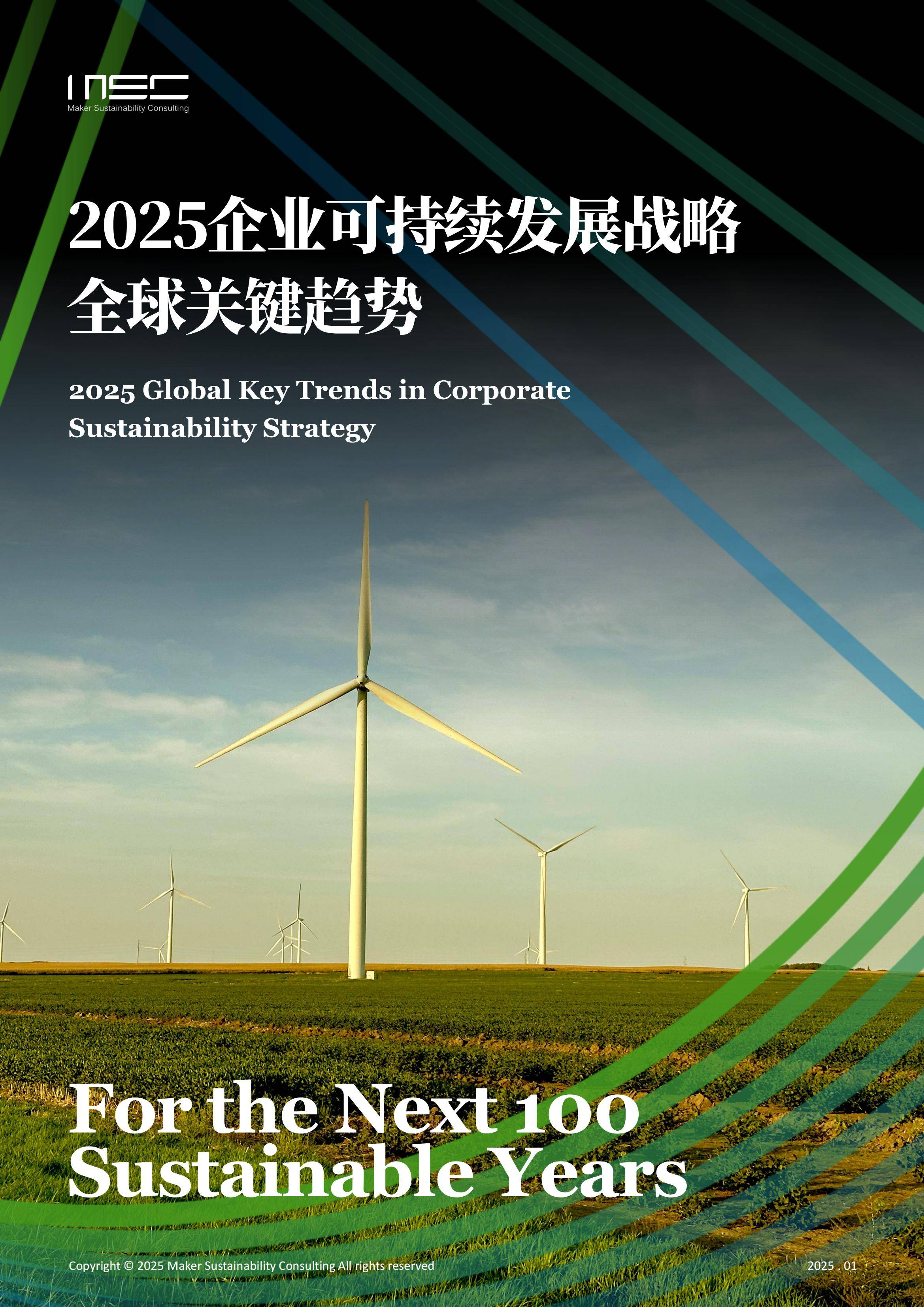 2025年企业可持续发展战略研究报告，从ESG合规到价值创造的跃迁-报告智库