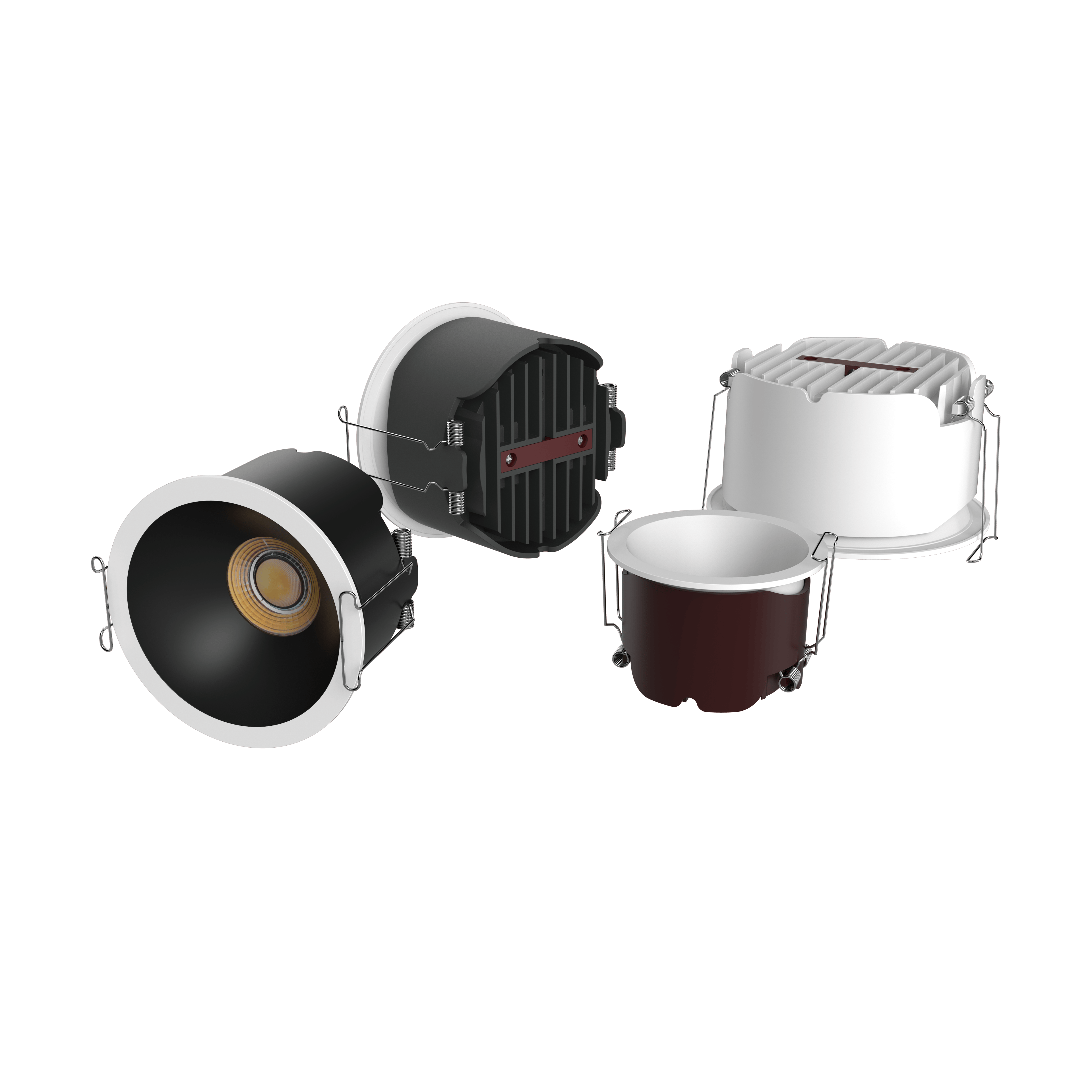 祥云筒灯,高端定制酒店商业照明灯具无主灯