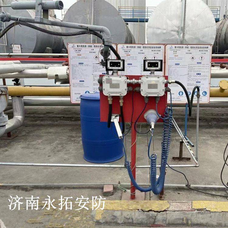 鹤管顶装防溢油防静电报警器